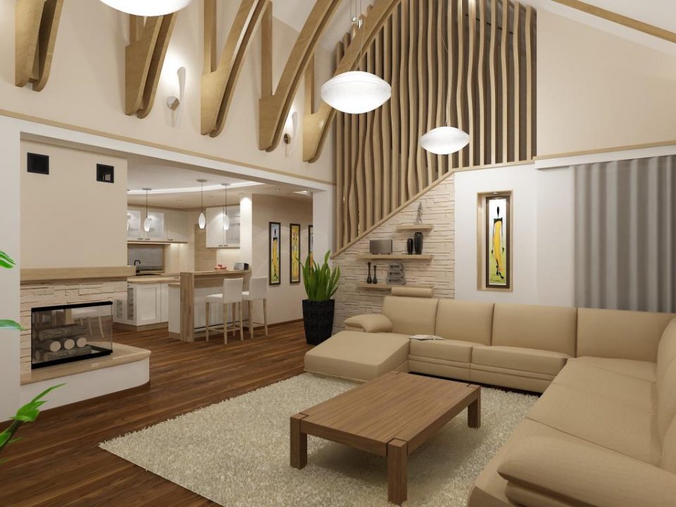 nappali (home projektek) - belsőépítészeti tervezés Pilisborosjenő
