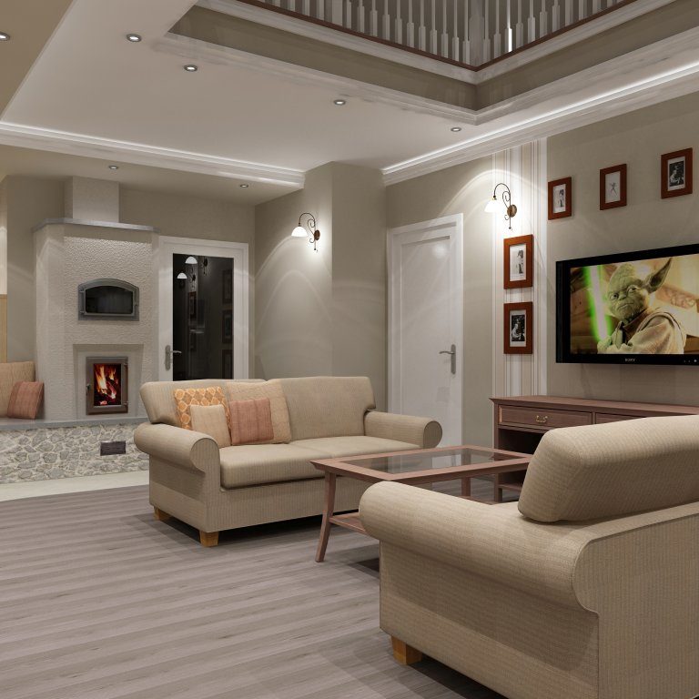 nappali (home projektek) - belsőépítészeti tervezés gödöllő