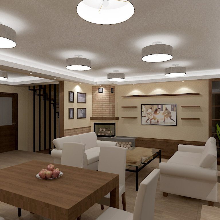 Nappali - Nappali-előtér átalakítása Budapest XI