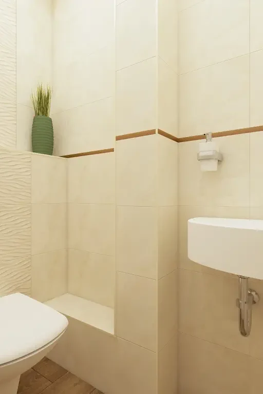 WC - Sorházi lakásfelújítás - Budapest IV. kerületében